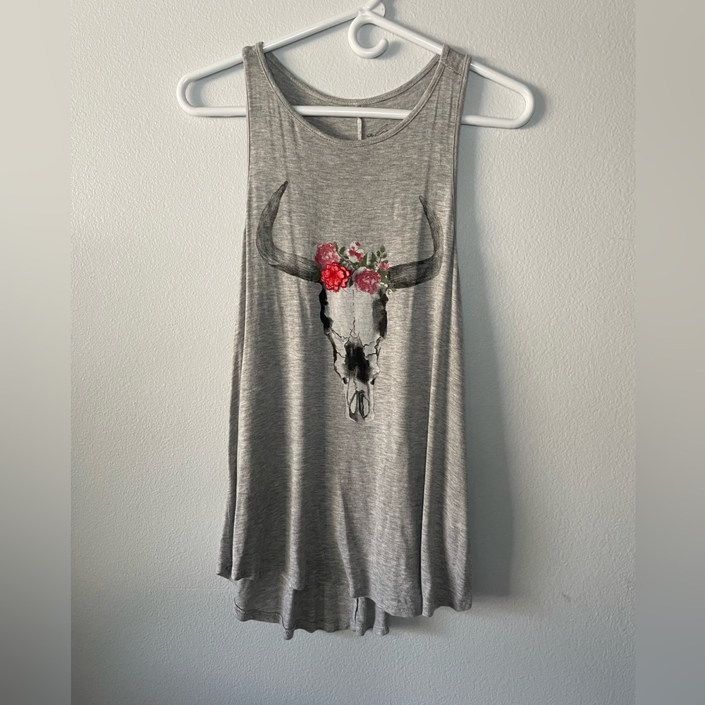 Medium Alya Bull Skull Tank Top